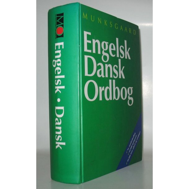 Engelsk Dansk ordbog Marianne Holmen munksgaards ordbøger Antikvariat www.BookStone.dk